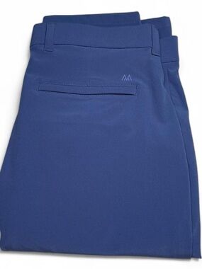 NWOT! Mizzen + Main Helmsman Chino Pant French Blue Slim Fit Size W31 L30 Golf